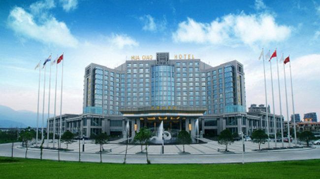Huaqiao Hotel Linhai ภายนอก รูปภาพ